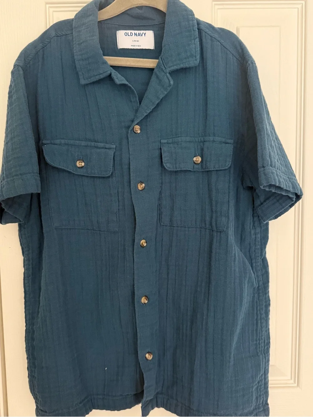 Boys Old Navy collared/button down shirts (3 total) Size 10-12